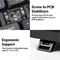 Keychron K10 Pro QMK/VIA Fully-Assembled White Backlit Full Size Wireless Mechanical Keyboard Black