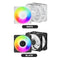 Arctic P12 Pro A-RGB 3-Pack 120mm PWM Fan with Cable Splitter (Black, White)