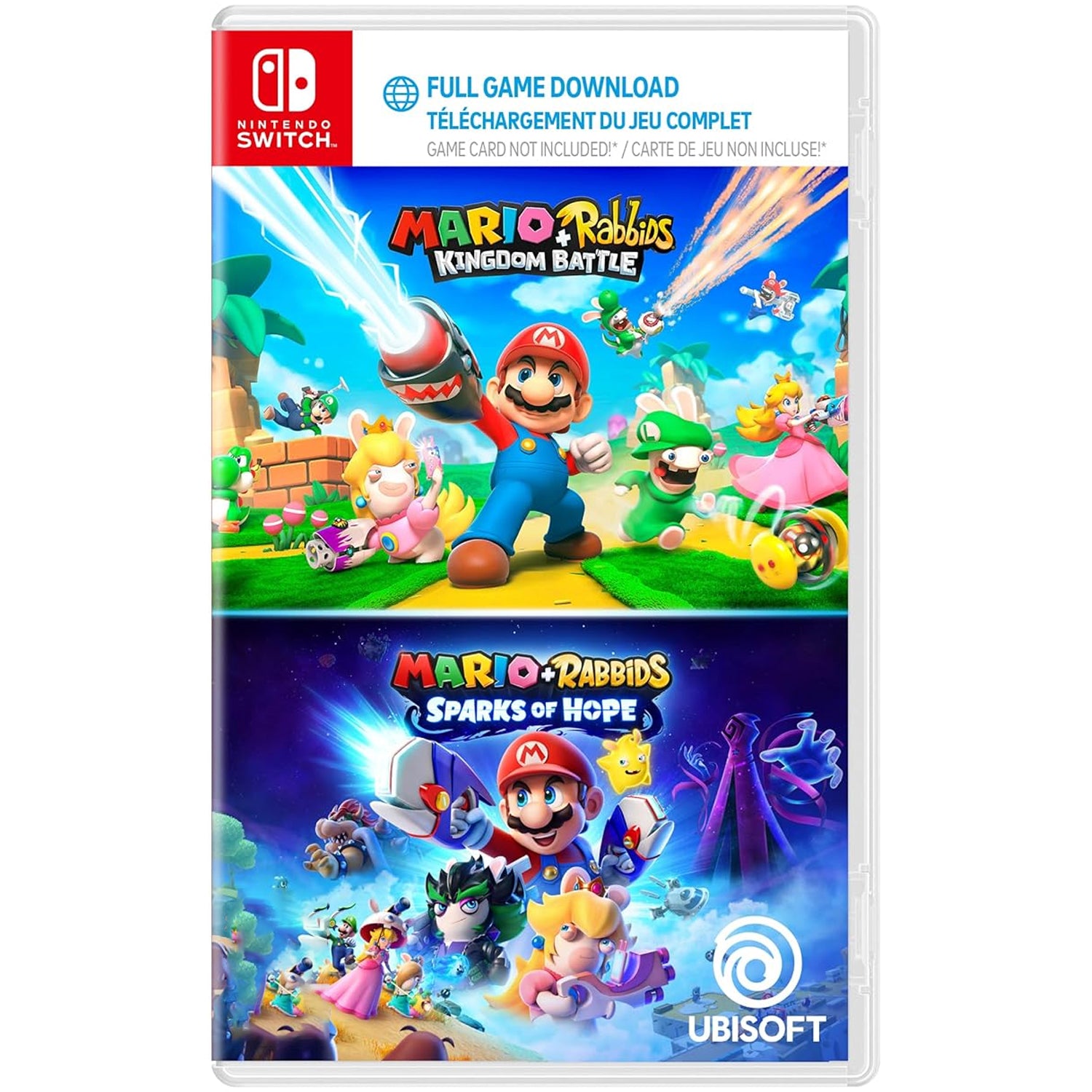 Mario + Rabbids Kingdom Battle & Mario + Rabbids Sparks of Hope Double Pack