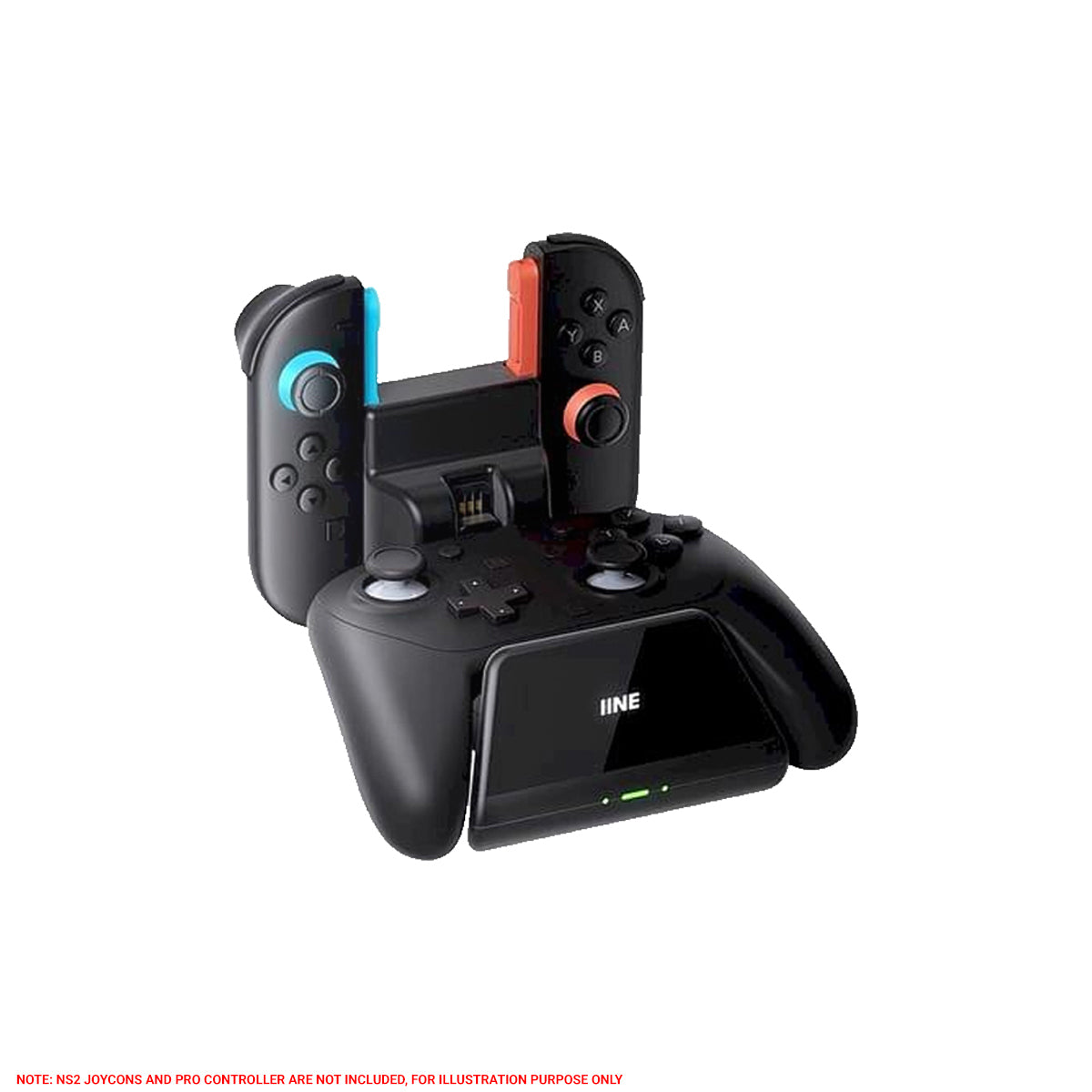 IINE 2-in-1 Controller Charging Station for Nintendo Switch 2 (L1278)