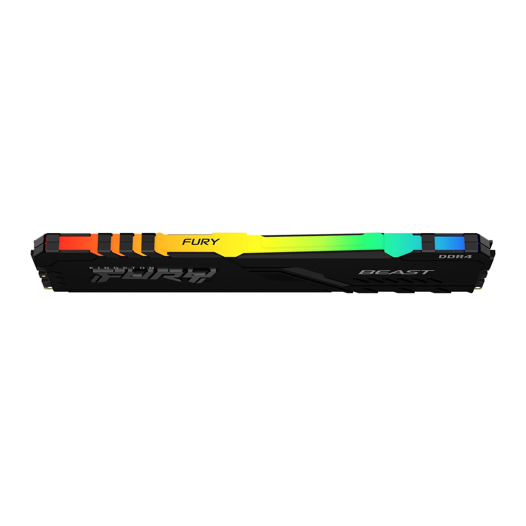 Kingston Fury Beast 16GB (1X16GB) DDR4 RGB 3600Mhz Memory