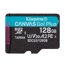 Kingston Canvas Go! Plus UHS-I U3 V30 A2 170MB/s Read MicroSD Memory Card with SD Adapter