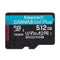 Kingston Canvas Go! Plus UHS-I U3 V30 A2 170MB/s Read MicroSD Memory Card with SD Adapter