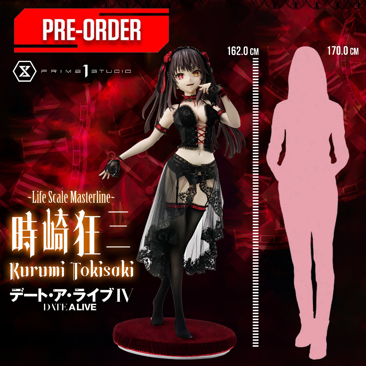 Life Scale Masterline Date A Live Kurumi Tokisaki | DataBlitz