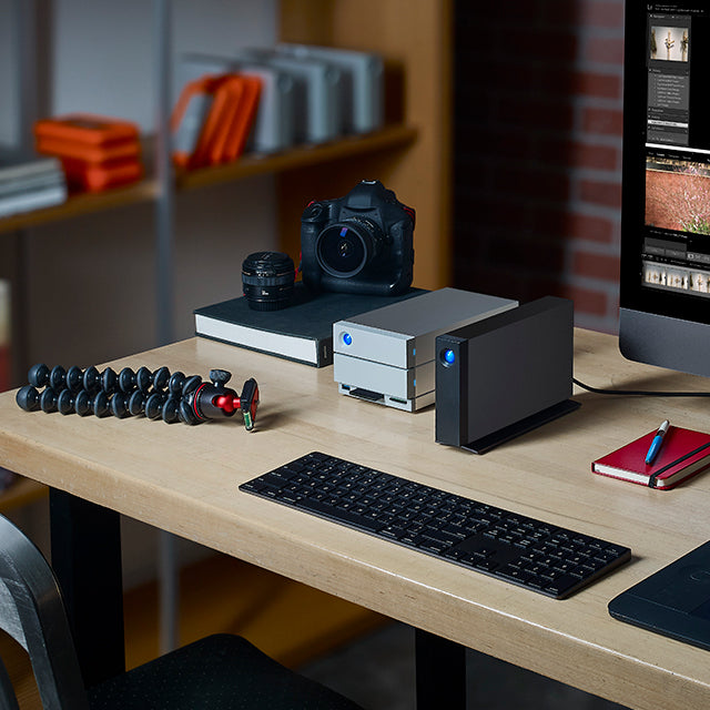 Seagate LaCie d2 Professional USB-C 3.2 Gen 2 Portable Hard Drive (8TB, 16TB)