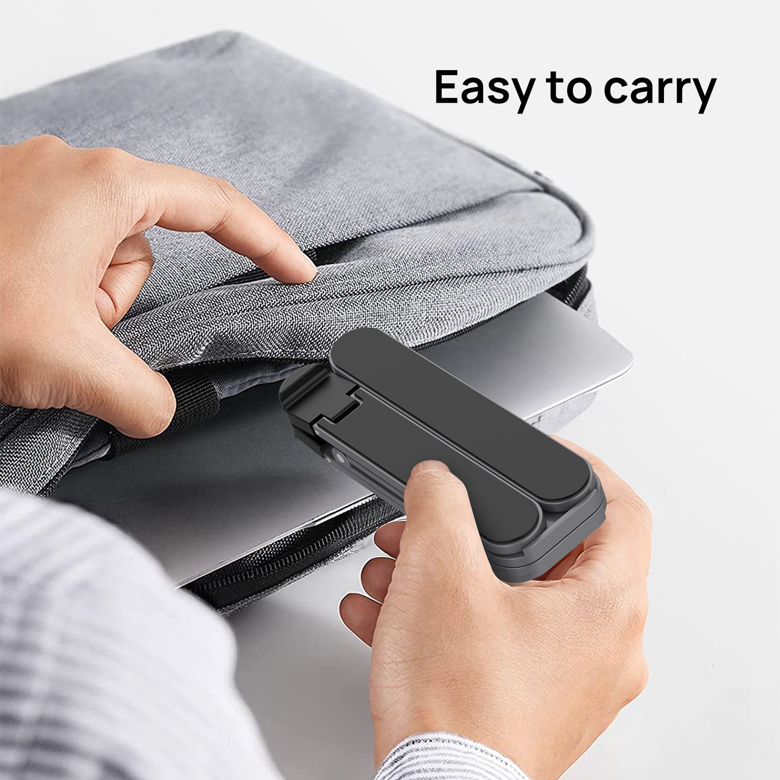 SODI 314 Ultra Compact Foldable Portable Laptop Stand (Grey)