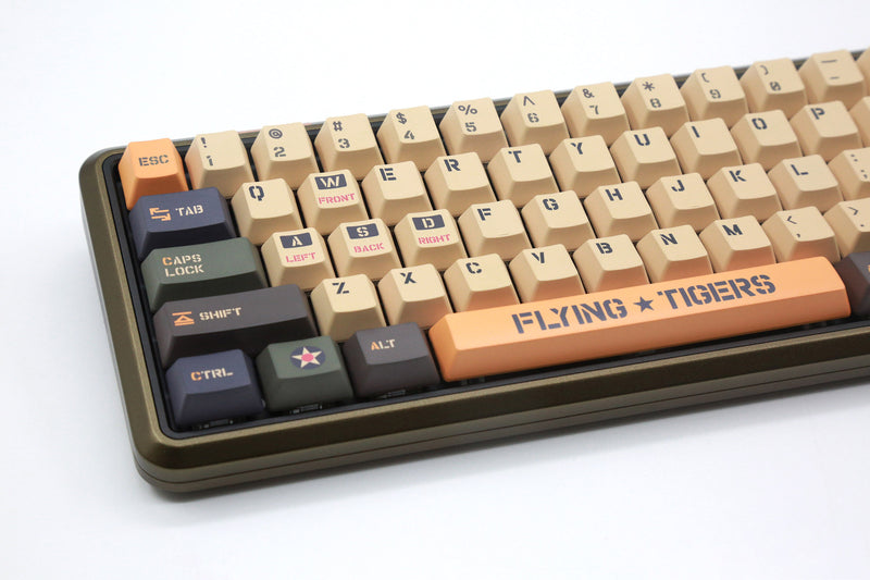 Ducky X Varmilo Miya Pro 68 Flying Tiger Wired Mechanical Keyboard (Cherry MX Brown)