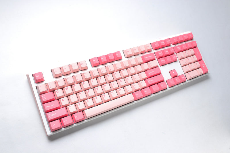 Ducky One 3 Gossamer Pink Hotswap Double Shot PBT Mechanical Keyboard