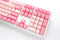 Ducky One 3 Gossamer Pink Hotswap Double Shot PBT Mechanical Keyboard