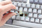 Ducky One 3 Mist Grey Hotswap Double Shot PBT Mechanical Keyboard