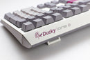 Ducky One 3 Mist Grey Hotswap Double Shot PBT Mechanical Keyboard