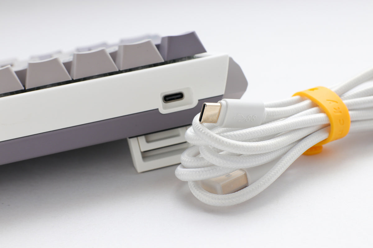Ducky One 3 Mini Mist Grey Hotswap Double-Shot PBT Mechanical Keyboard