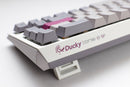 Ducky One 3 SF Mist Grey Hotswap RGB Double-Shot Mechanical Keyboard