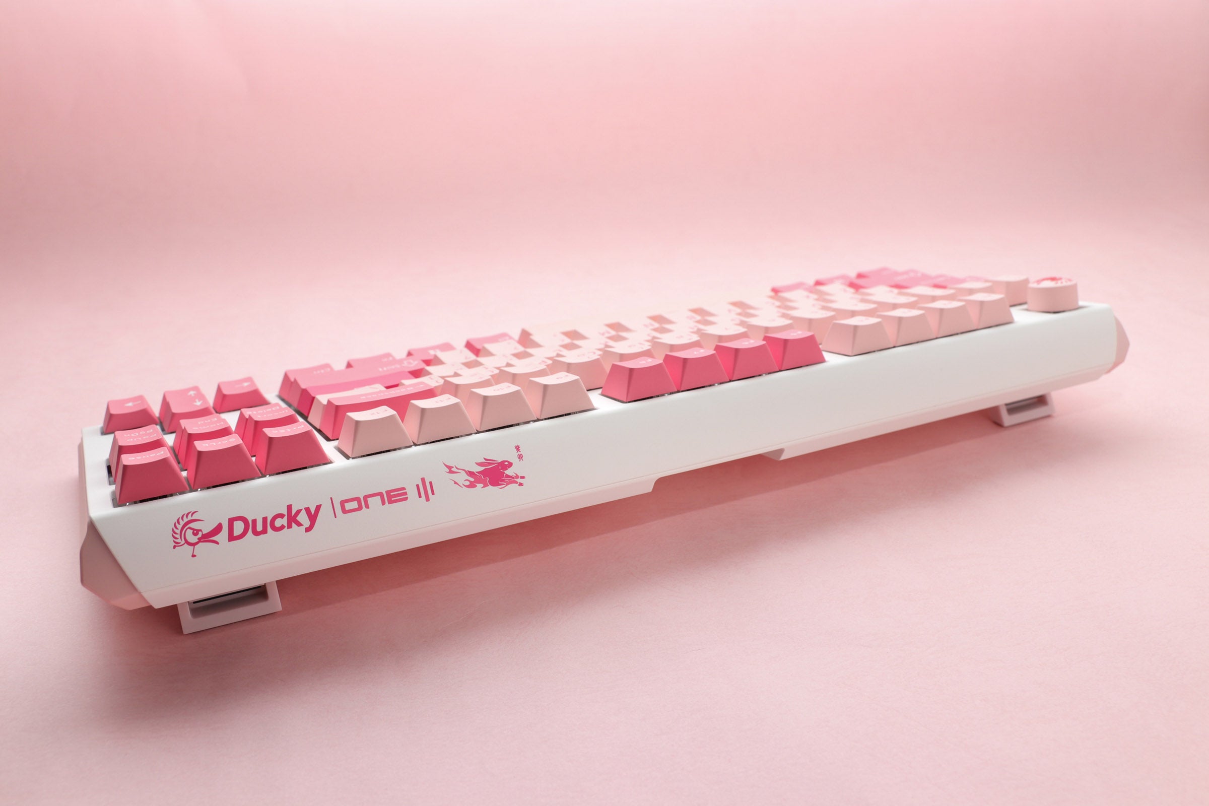 Ducky One 3 Gossamer Pink TKL Hotswap PBT Mechanical Keyboard