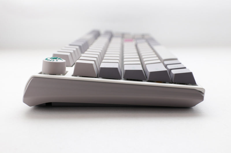 Ducky One 3 Mist Grey TKL Hotswap RGB Double Shot Mechanical Keyboard