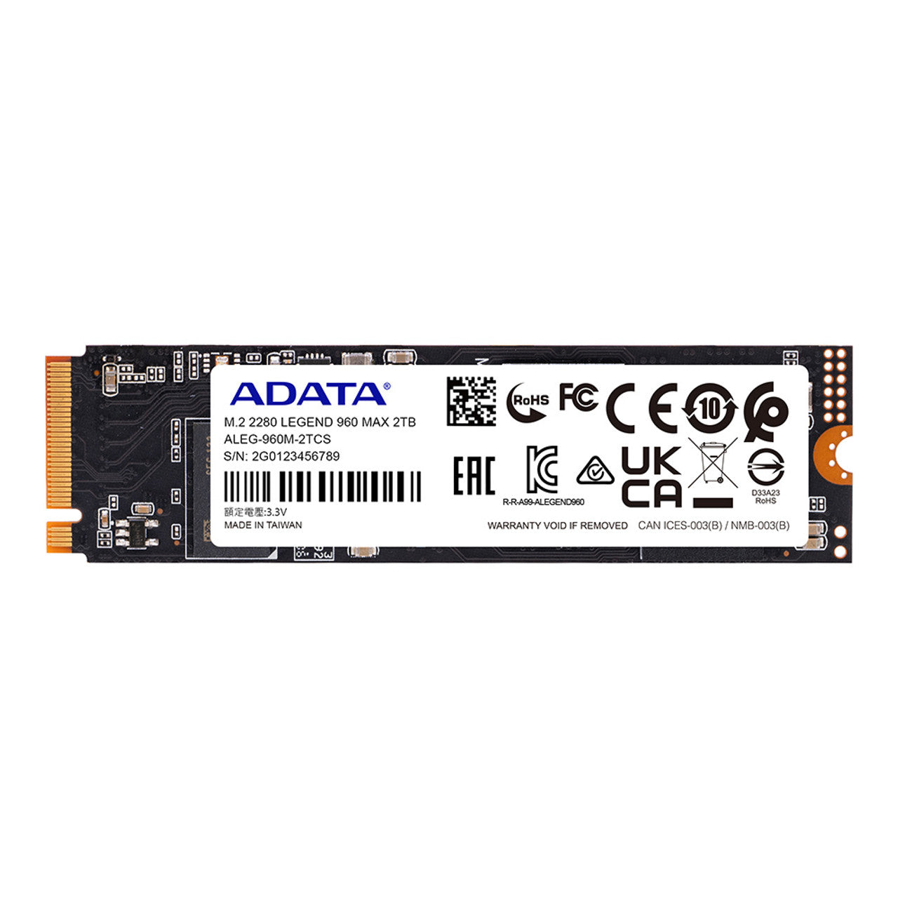 Adata Legend 960 Max 2TB PCIE GEN4 X4 M.2 2280 Internal Adata Legend 960 Max 2TB PCIE GEN4 X4 M.2 2280 Internal