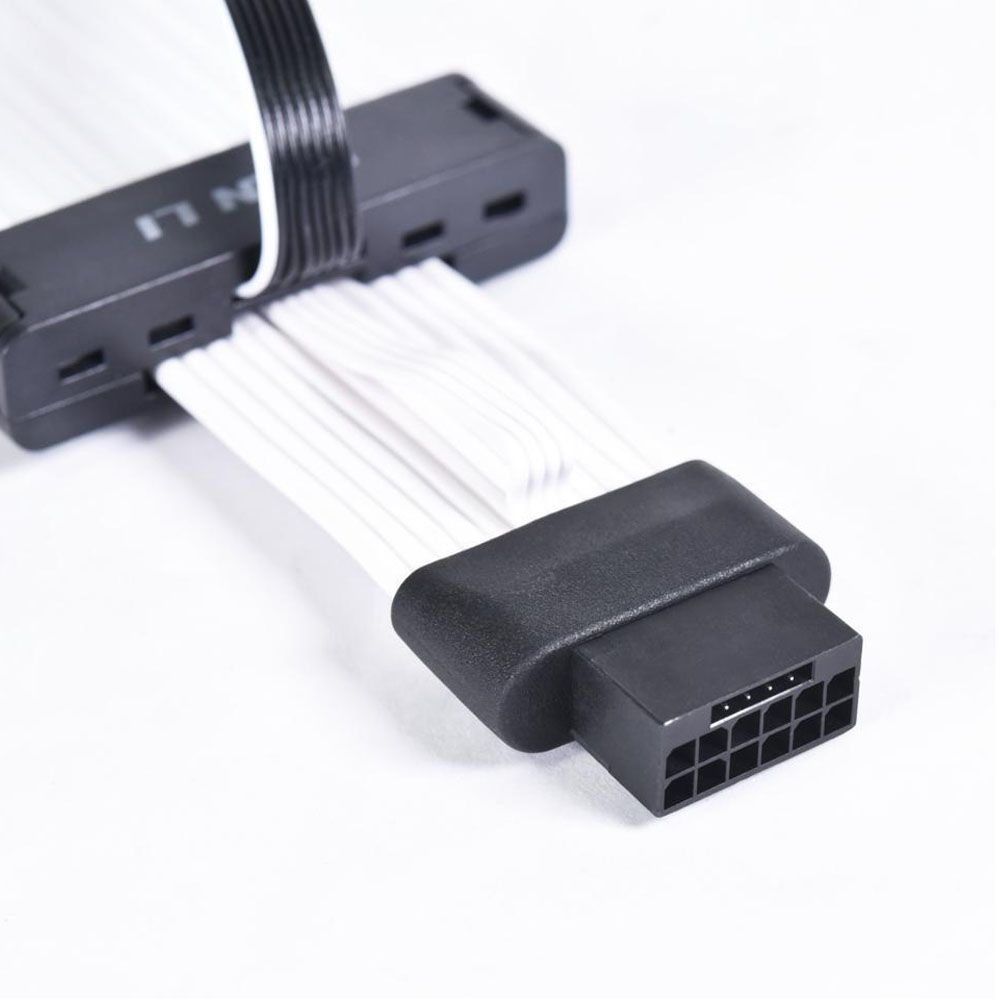 LIAN LI Strimer PLUS V2 16-12 Addressable RGB 320mm Extension Cable (PW16-12PV2 BLACK)