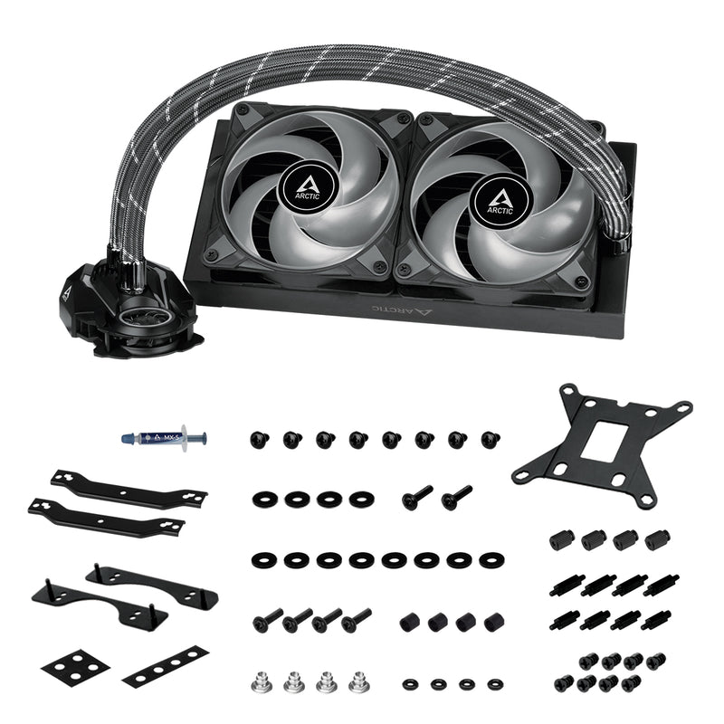 Arctic Liquid Freezer II 240 A-RGB Multi Compatible AIO CPU Water ...