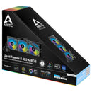 Arctic Liquid Freezer II 420 A-RGB Multi Compatible AIO CPU Water Cooler (Black) (ACFRE00109A)