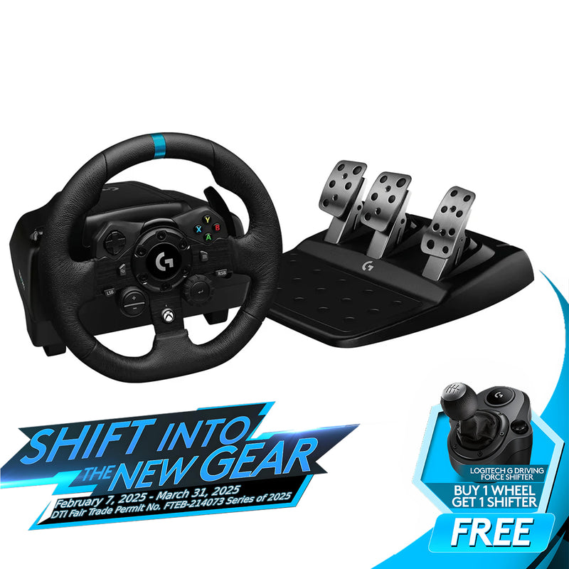 Logitech G923 Trueforce Racing Wheel And Pedals For PS5/PS4/PC