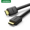 Ugreen HDMI Male to Male Cable - 0.5M (HD104/30115)