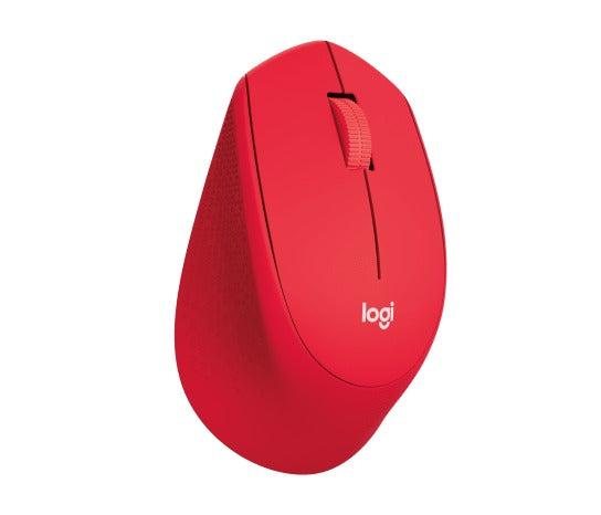 Logitech M331 Silent Plus Wireless Mouse Red