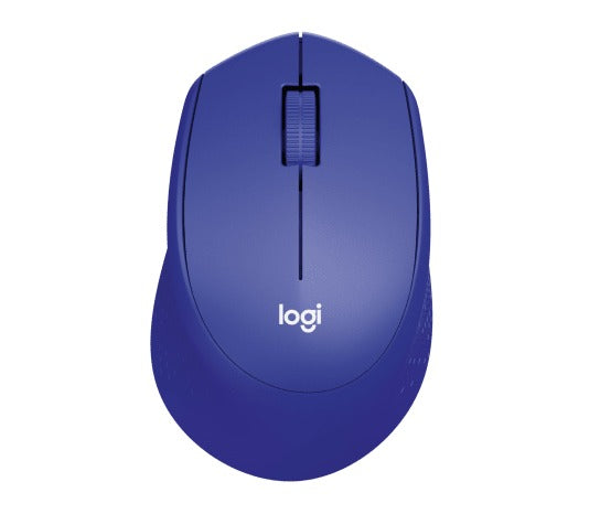 Logitech M331 Silent Plus Wireless Mouse Blue

