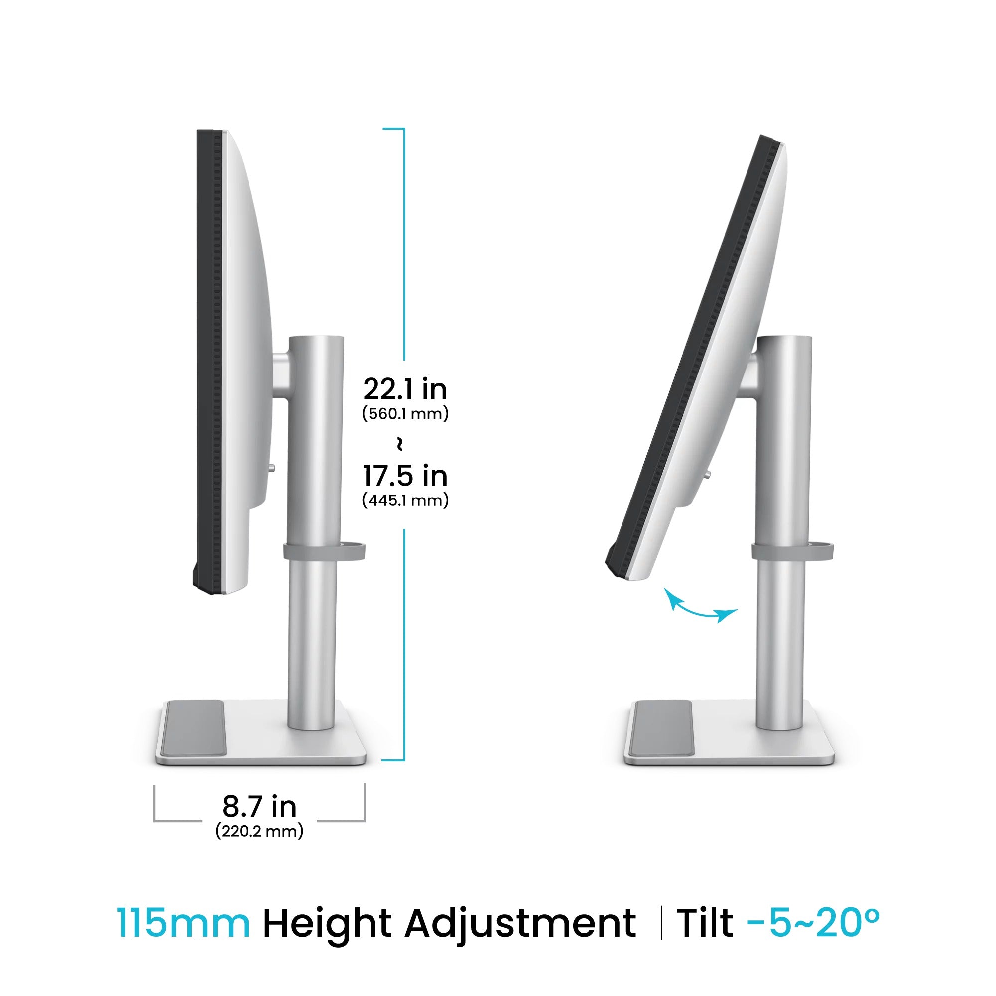 BenQ MA270UP 27" IPS (3840x2160) 60Hz 5ms 4K HDR10 Nano Gloss Monitor For MacBook with Tilt/ Height/ Swivel/ Pivot Adjustment
