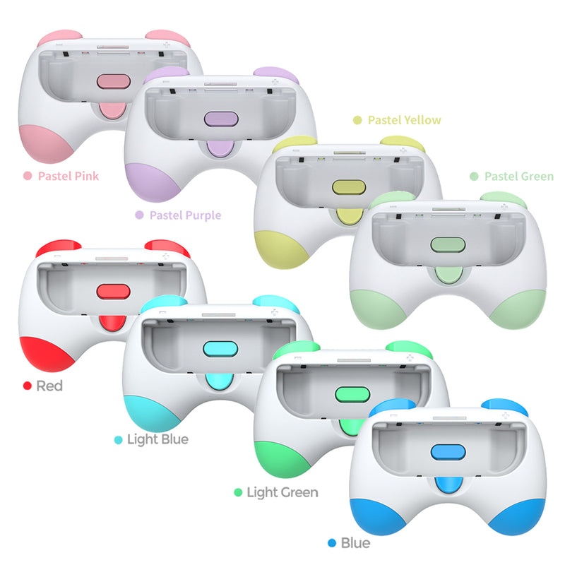 Dobe Controller Grip for Nintendo Switch / Switch OLED Joy-Pad (Pink/Yellow, Red/Blue, Purple/Green, Light Green/Light Blue) TNS-2130