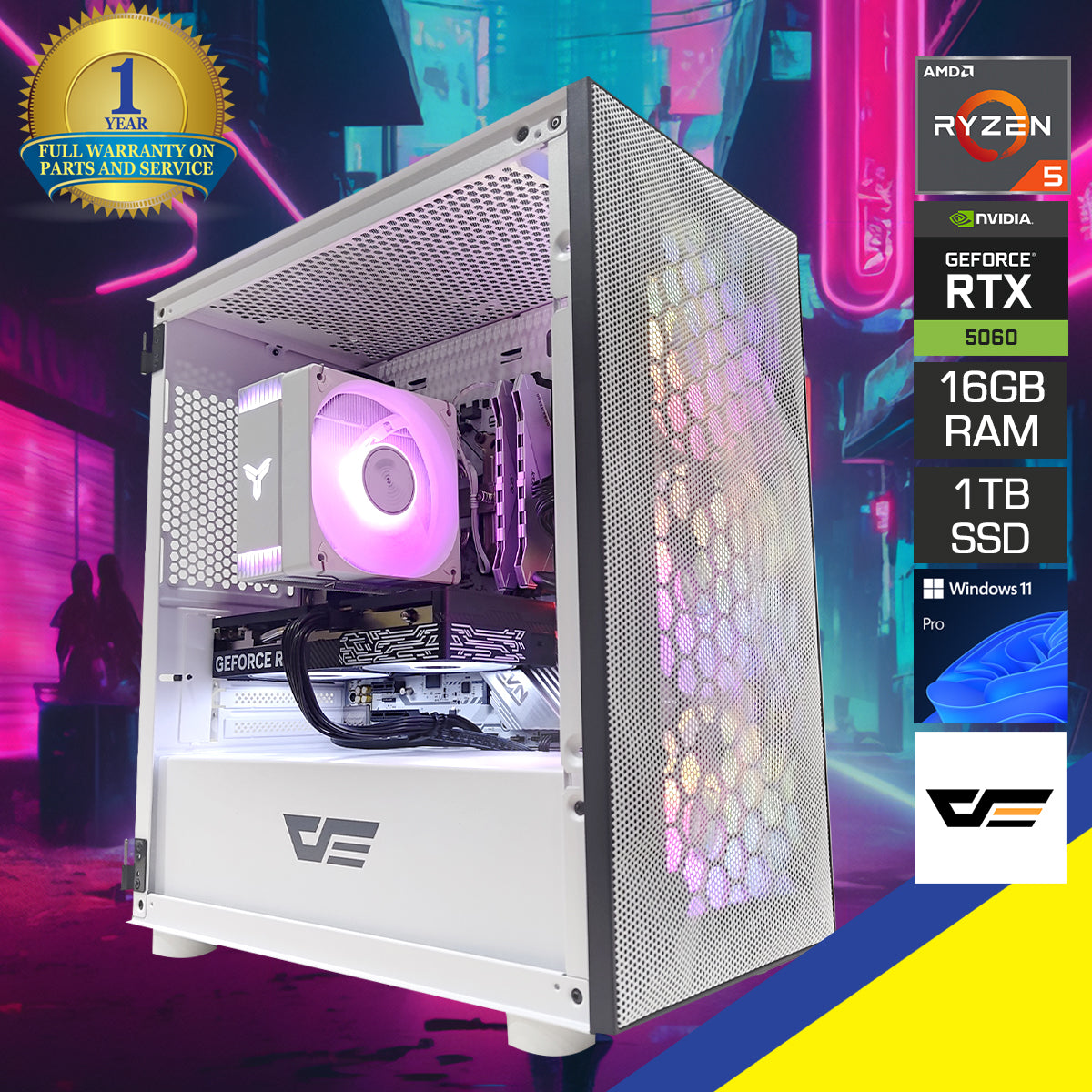 Sigma DLM 21 White Desktop Gaming PC