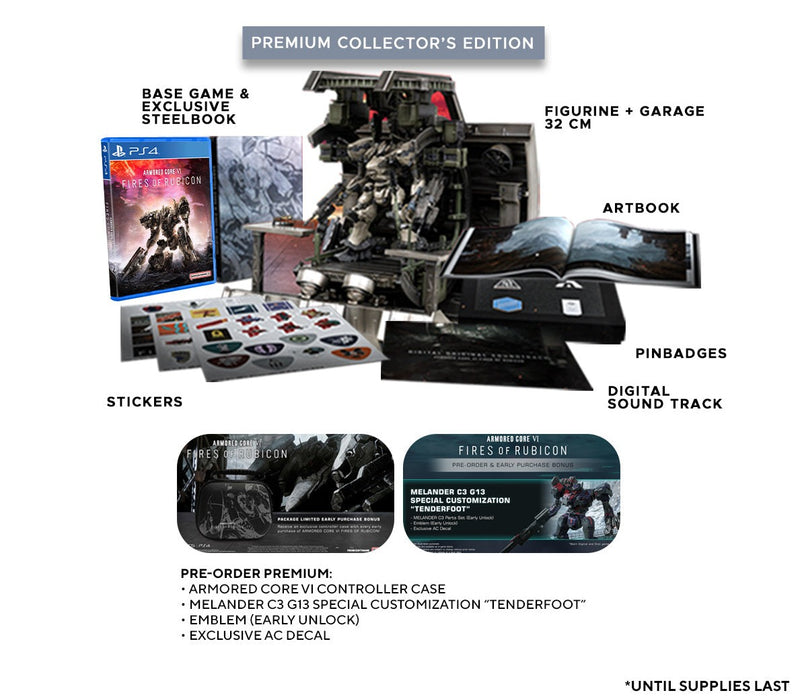 Armored Core VI 6 Fires of Rubicon Premium Edition PlayStation 5
