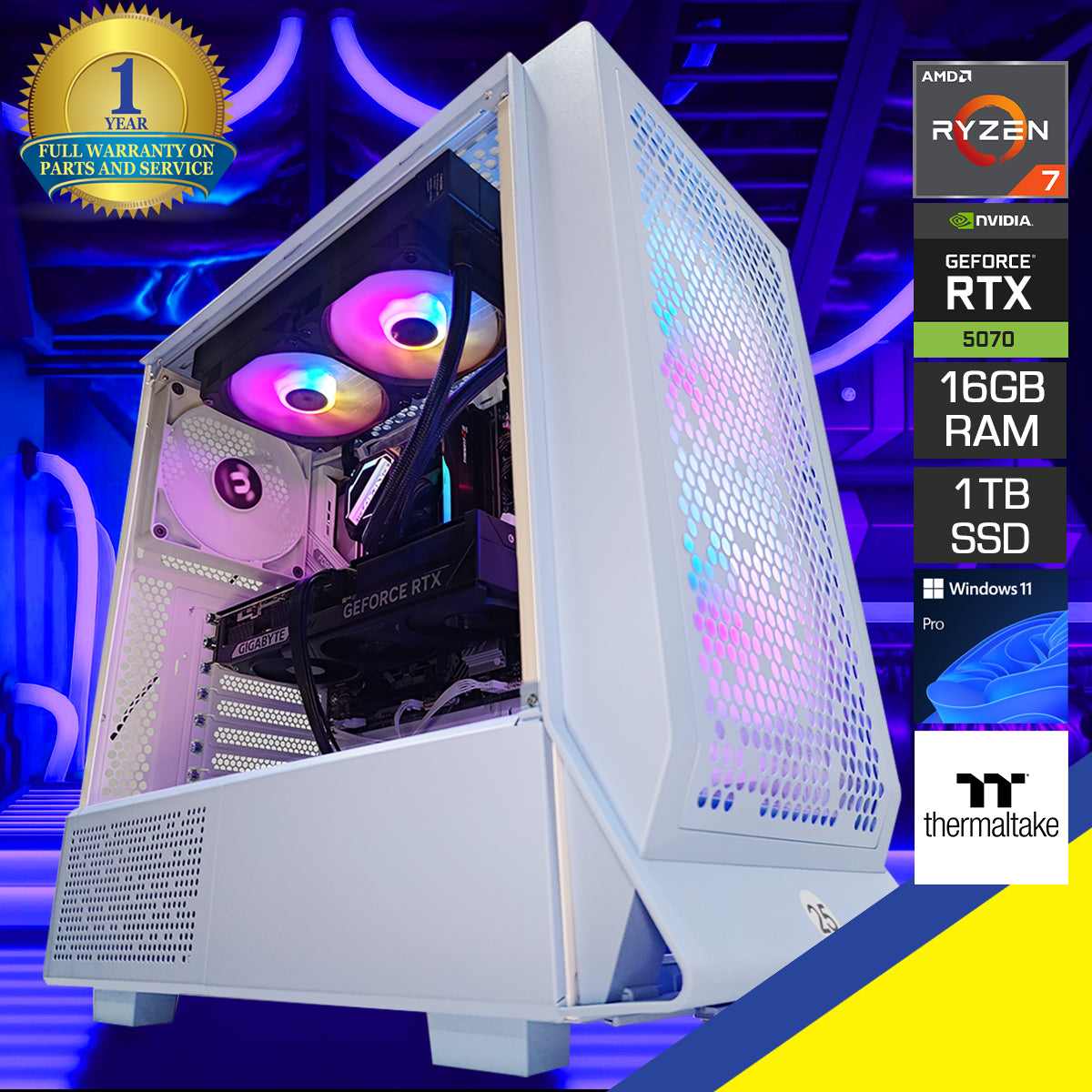 Sophos Ceres 330 Blue Desktop Gaming PC