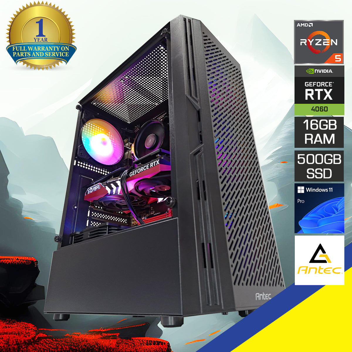 Alpha AX20 Black Gaming PC