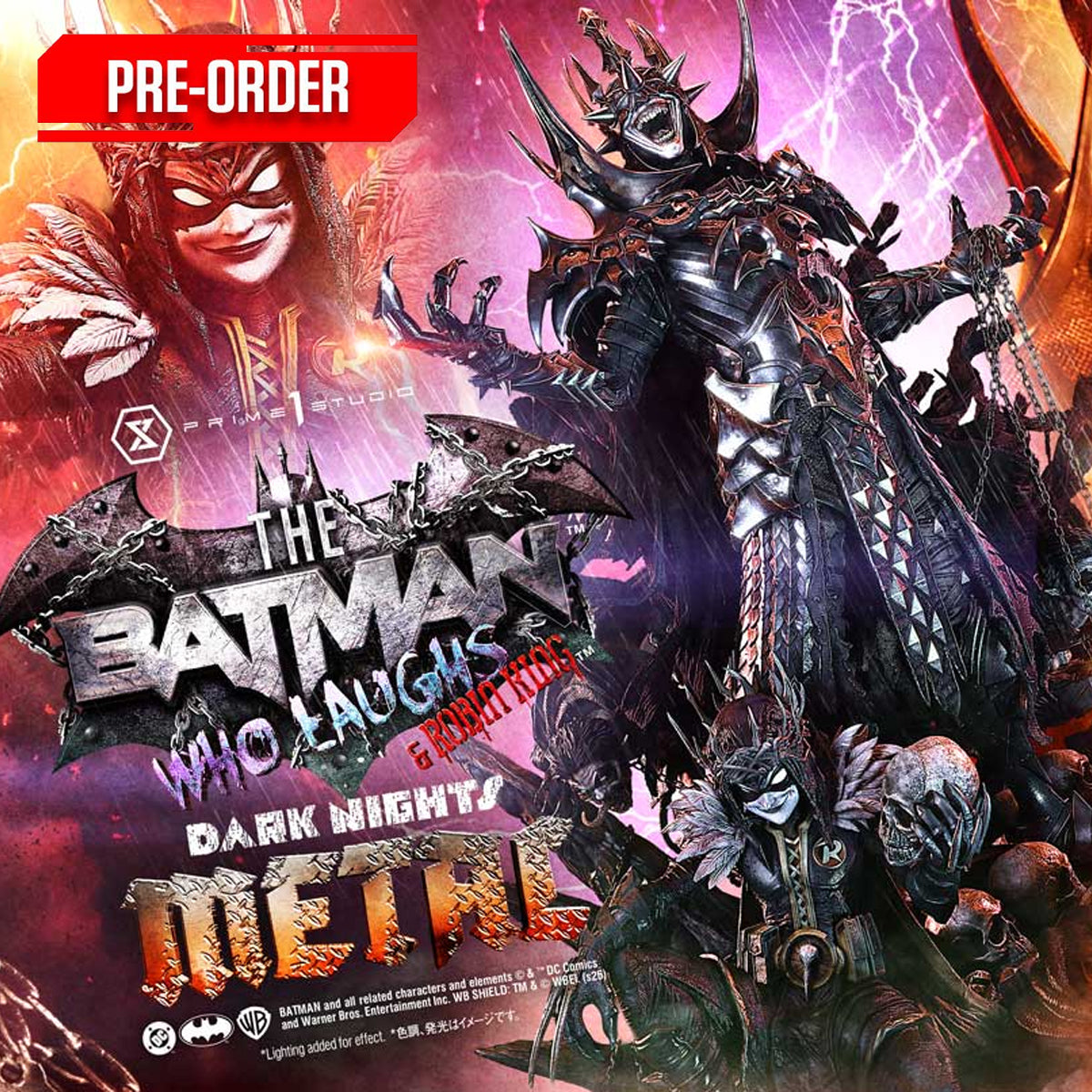 Museum Masterline Dark Nights: Death Metal The Batman Who Laughs & Rob