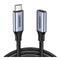 UGREEN USB-C 3.1 Extension Cable (10Gbps) - 1m (Black) (US353/10387)