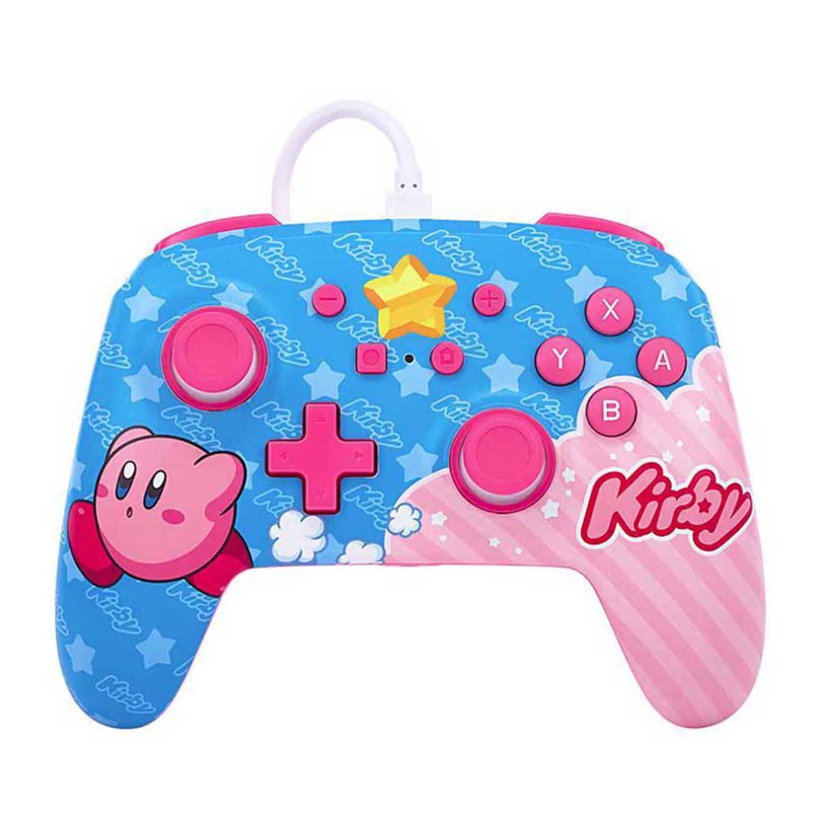 Power A NSW Enhanced Wired Controller Kirby For Nintendo Switch (NSGP0067-01)