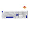 Monsgeek MG108B Blue on White RGB Hot-Swappable Mechanical Keyboard (TTC Gold Red)