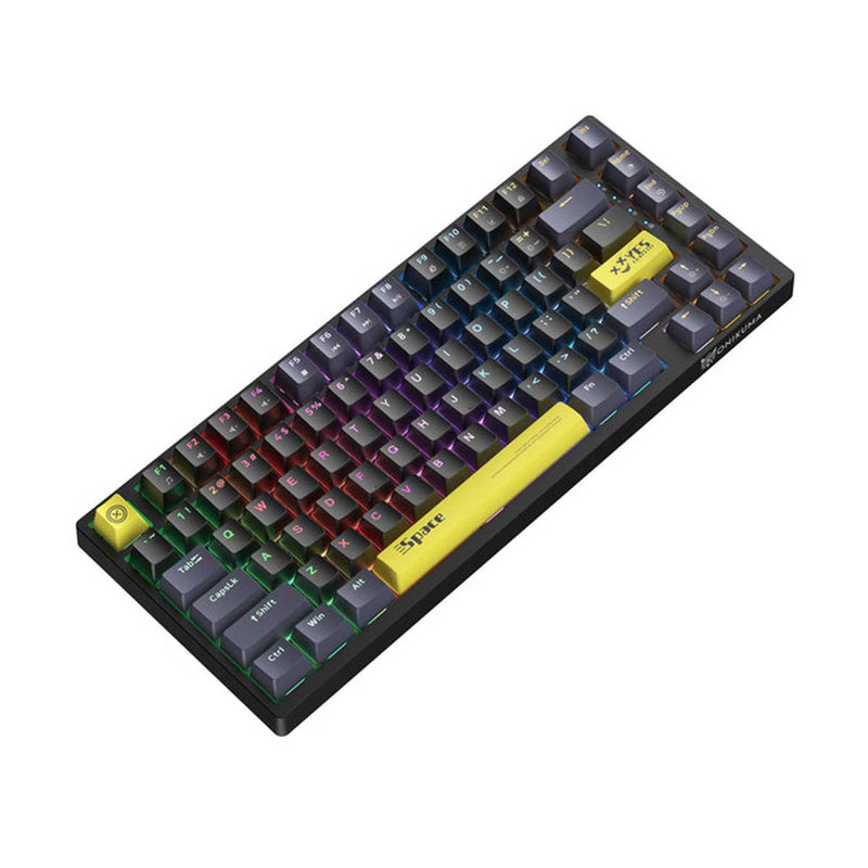 Onikuma G52 RGB 82 Keys Wired Mechanical Gaming Keyboard (Tea Axis) | DataBlitz