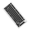 Monsgeek M1W V3 Barebone DIY Aluminum Case Multi-Mode RGB Hot-Swappable Mechanical Keyboard (Moonlight White)