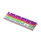 Monsgeek MG108B Rainbow RGB Hot-Swappable Mechanical Keyboard (V3 Cream Yellow Pro)