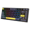 Onikuma G52 RGB 82 Keys Wired Mechanical Gaming Keyboard (Tea Axis) | DataBlitz