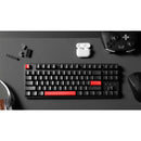 Keychron Lemokey X1 QMK/VIA Red Backlight TKL Wired Mechanical Gaming Keyboard - DataBlitz