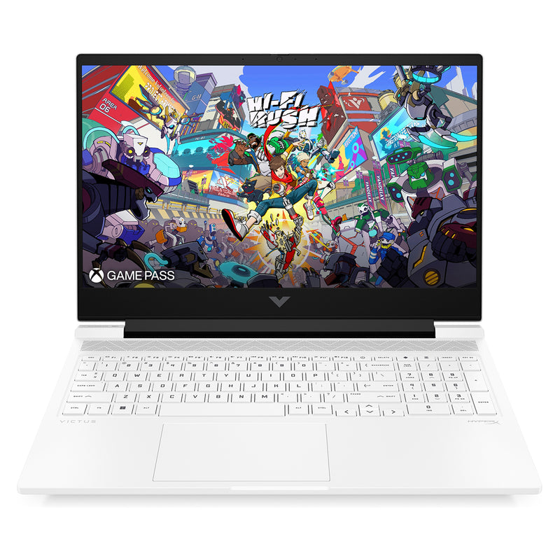 HP Victus 16-R1166TX Gaming Laptop (Ceramic White) | 16.1" FHD (1920x1080) 144Hz IPS | i5-14450HX | 16GB RAM | 1TB SSD | RTX 4060 | Windows 11 Home | MS Office Home & Student 2021 | HP Prelude Topload Bag