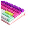 Monsgeek MG108B Rainbow RGB Hot-Swappable Mechanical Keyboard (V3 Cream Yellow Pro)