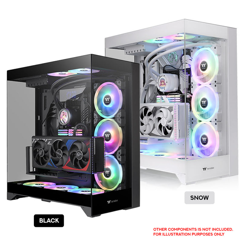 Thermaltake CTE E550 Tempered Glass Dual Chamber Mid Tower Case