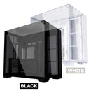 Lian Li O11 Vision Compact PC Case (Black, White) (O11VPX, O11VPW)