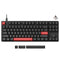Keychron Lemokey X1 QMK/VIA Red Backlight TKL Wired Mechanical Gaming Keyboard - DataBlitz
