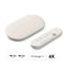 Google TV Streamer (4K) with Voice Remote 32GB (Porcelain)