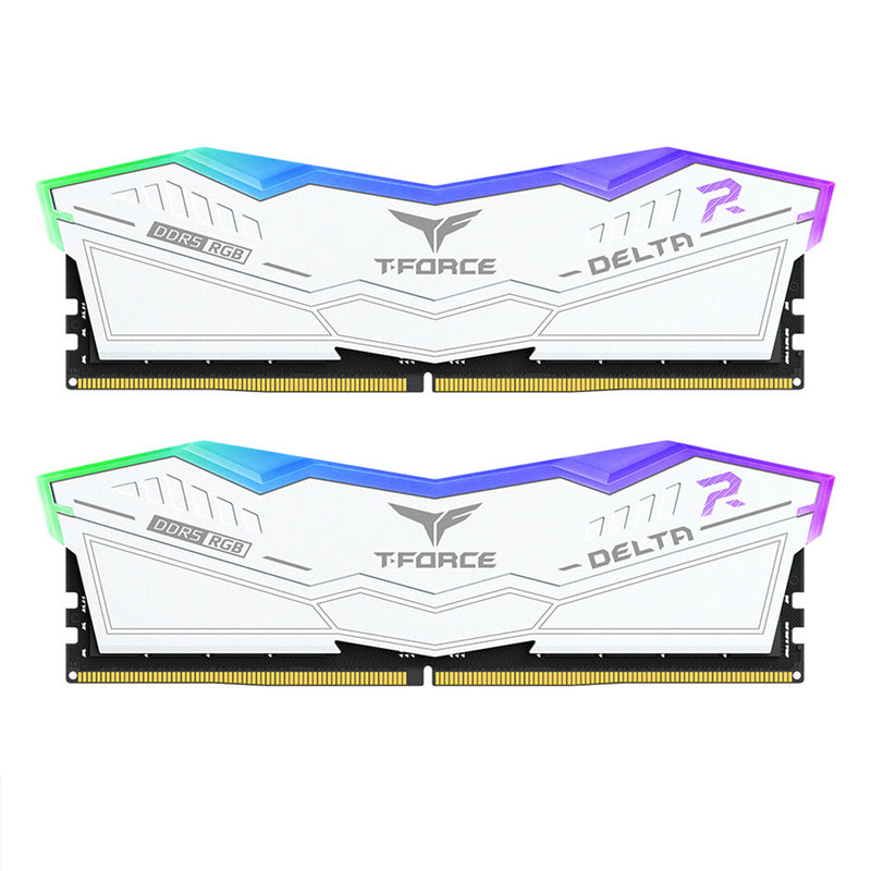 TeamGroup T-Force Delta RGB 32GB (2x16GB) DDR5 5600MHz CL36-36-36-76 1.2V Gaming Desktop Memory