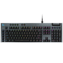 Logitech G915X Low-Profile Wired Gaming Keyboard (Black) (920-012944)